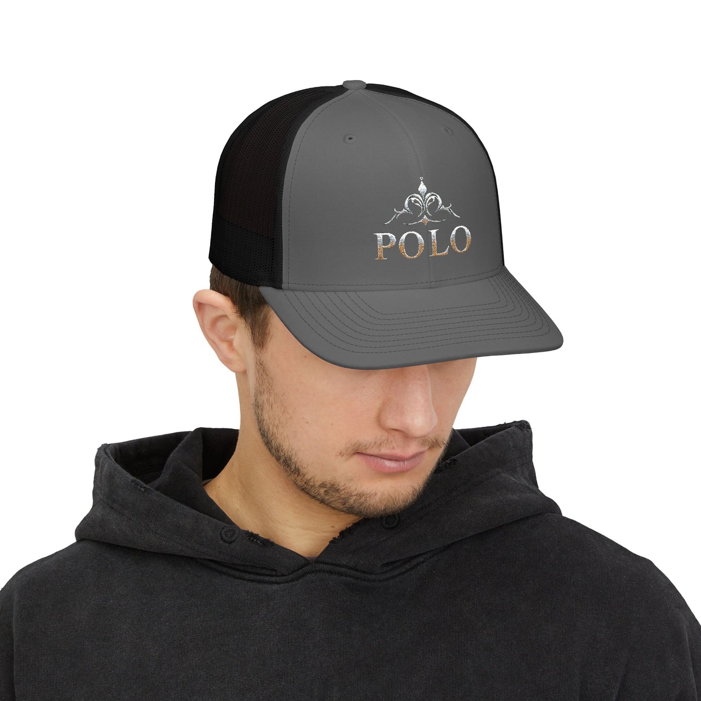 Embroidered Trucker Cap by TattManPolo