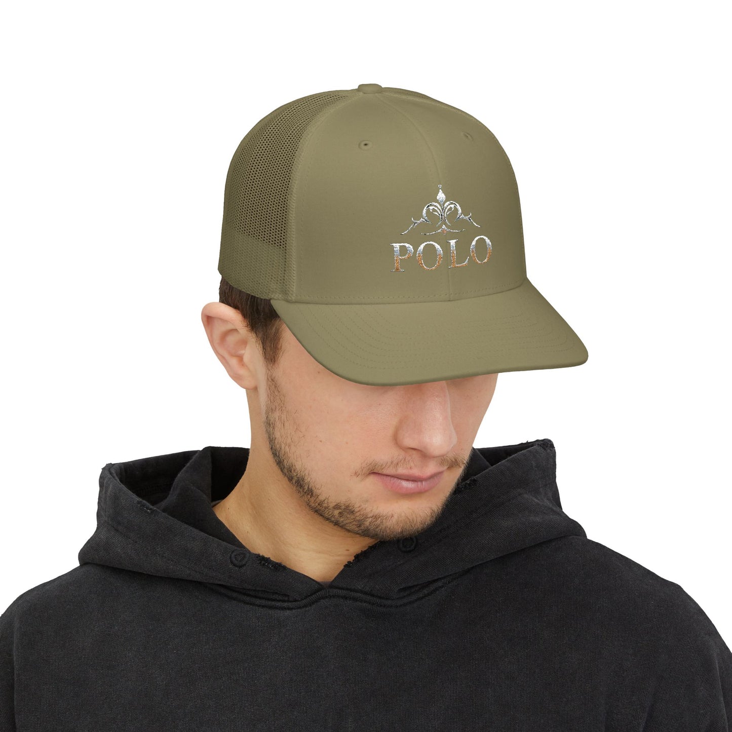 Embroidered Trucker Cap by TattManPolo