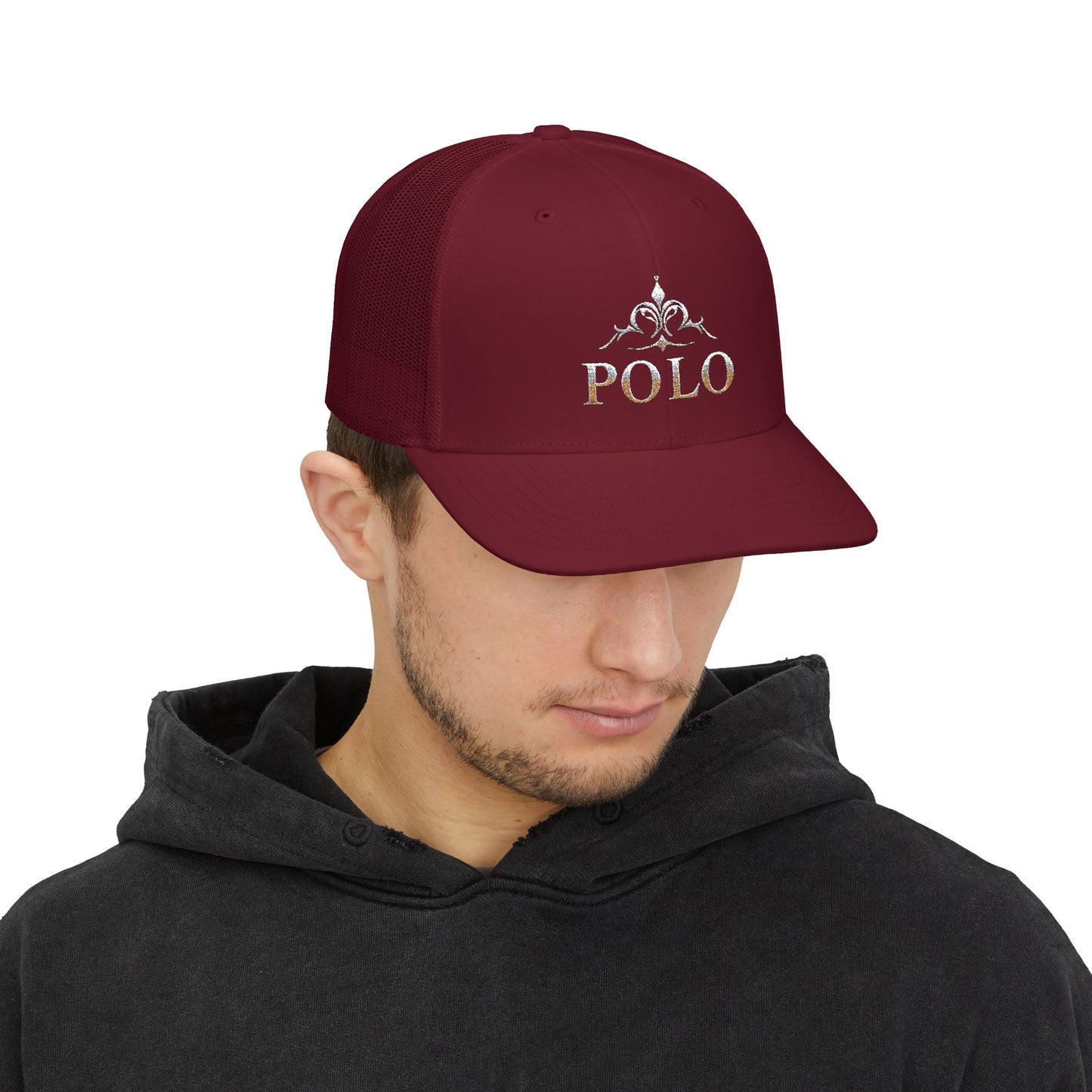 Embroidered Trucker Cap by TattManPolo